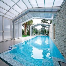 Lean-To Retractable Pool Enclosures