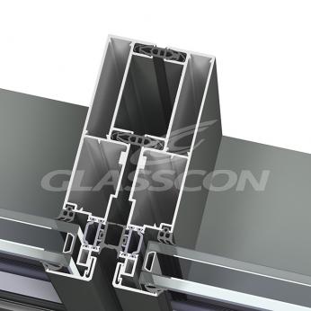 Aluminum Curtain Walls - Unitized System