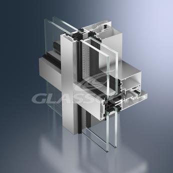 Aluminum Curtain Walls - Unitized System