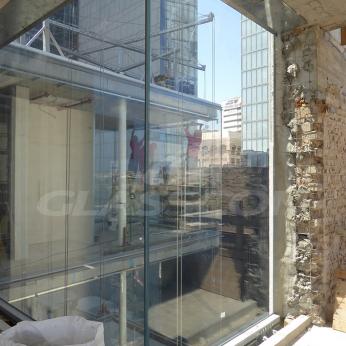 Glasscon custom oversized aluminium glass curtain wall 