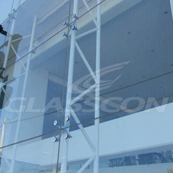 Spider Glass Curtain Wall on Steel Substructure Truss Glasscon 14.jpg