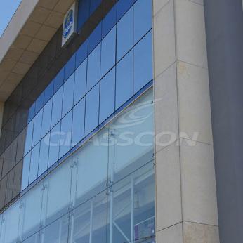 Spider Glass Curtain Wall on Steel Substructure Truss Glasscon 24.jpg