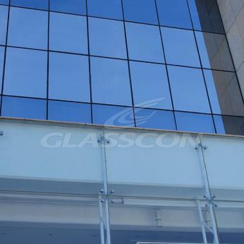 Spider Glass Curtain Wall on Steel Substructure Truss Glasscon 25.jpg