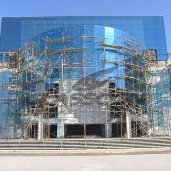 Spider Glass Curved Curtain Wall on MERO SPACE FRAME 3D TRUSS Glasscon 03.jpg