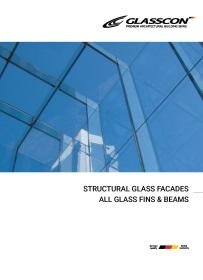 STRUCTURAL GLASS FACADES -  ALL GLASS FINS & BEAMS SYSTEMS